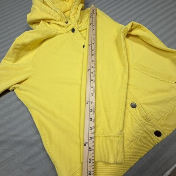 Ralph Lauren LRL Jeans Co Hoodie Womens XL Yellow Cotton Logo - Picture 14 of 15